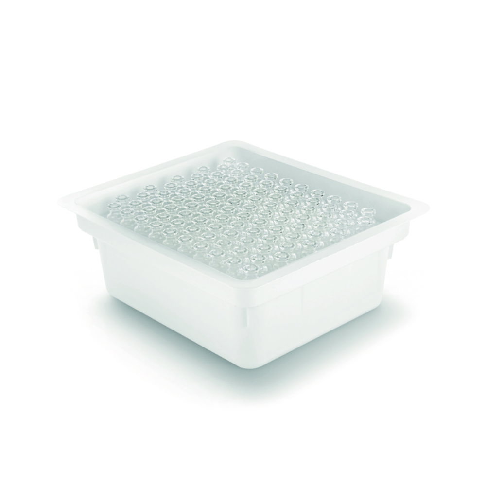 VIAL SG EZ-FILL ISO8362-1-B-2R FINISH UP, 3" NEST & TUB, pack of 15x100