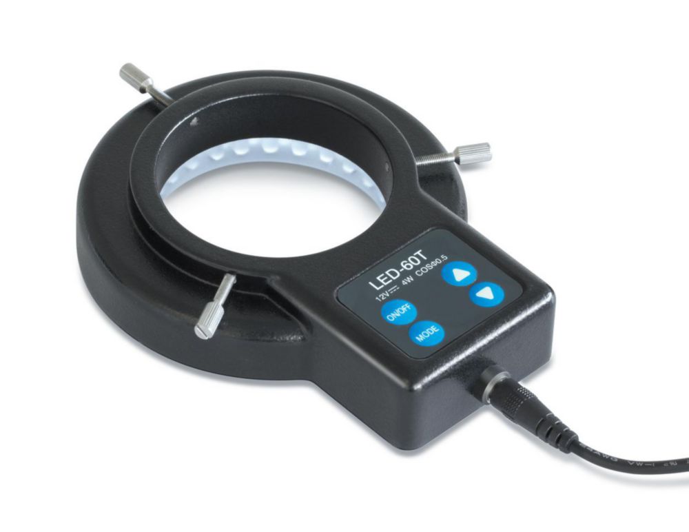 Ring lighting (UK version) 4W LED. 6500-7000 K. dimmable. segmentable
