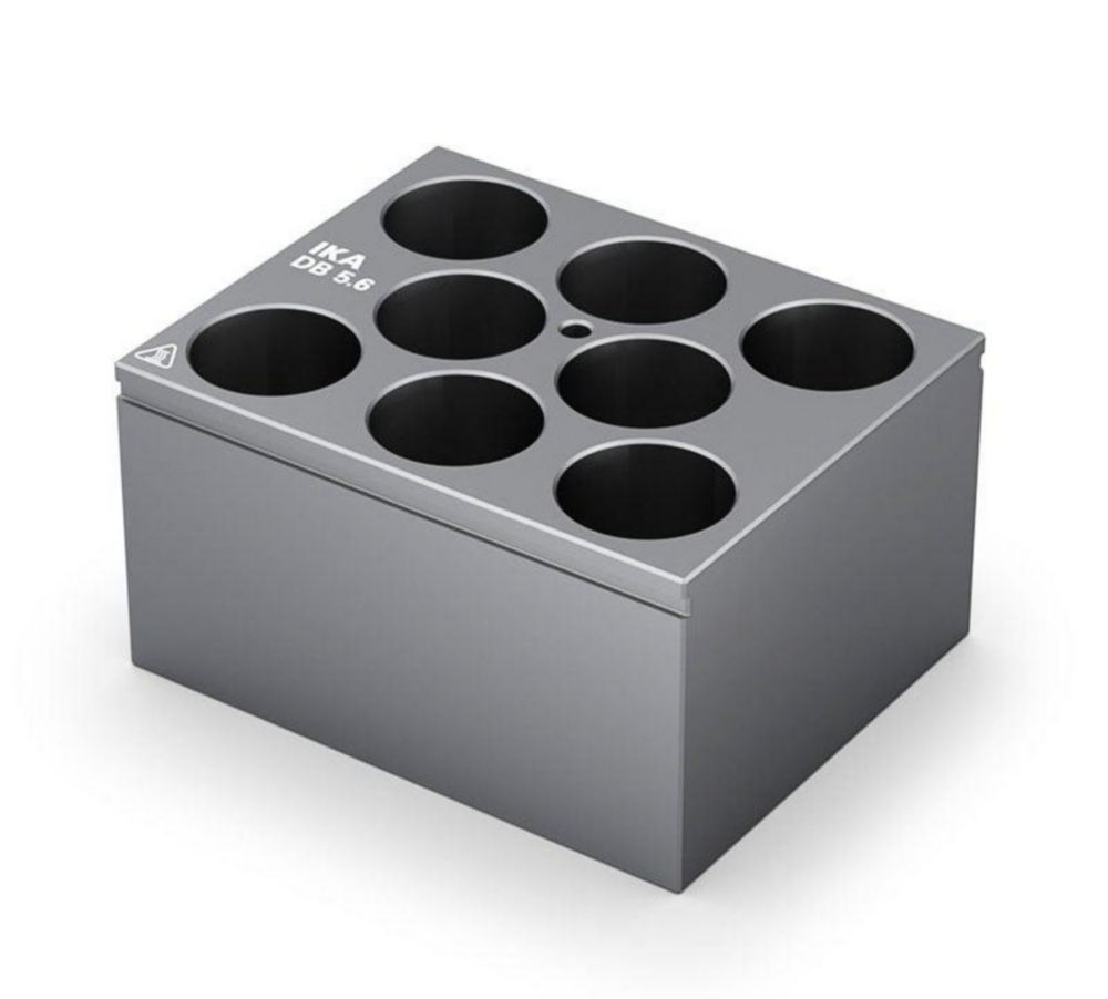 Single block DB 5.6 vials, Ø 23.8 mm