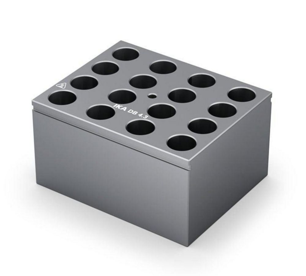 Single block DB 4.3 for 16 x Ø 13,9mm round tubes