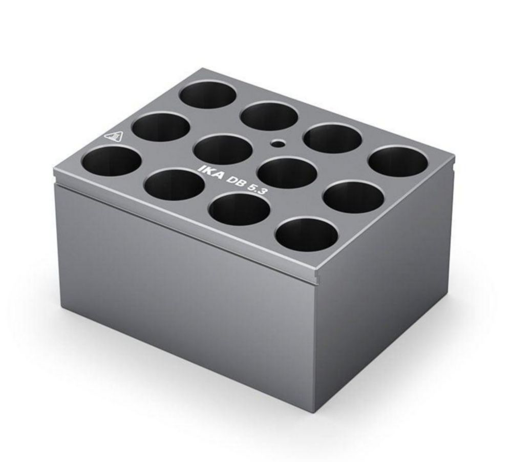 Single block DB 5.3 vials, Ø 17.8 mm