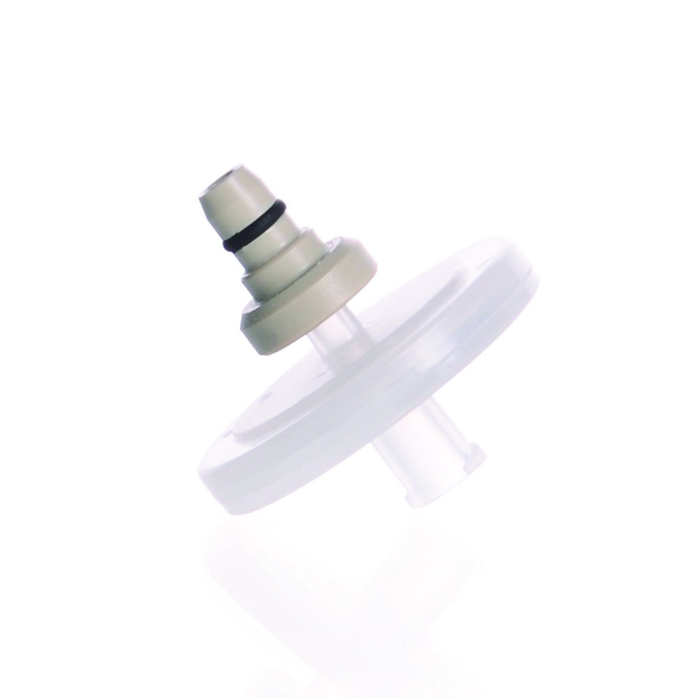 Filter top part for pressure equalization