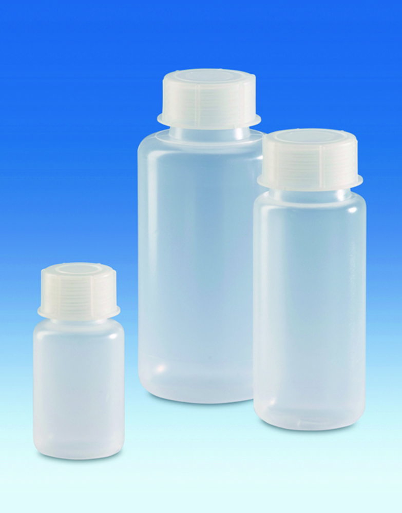 Wide mouth bottle 1000 ml PP, with screw cap