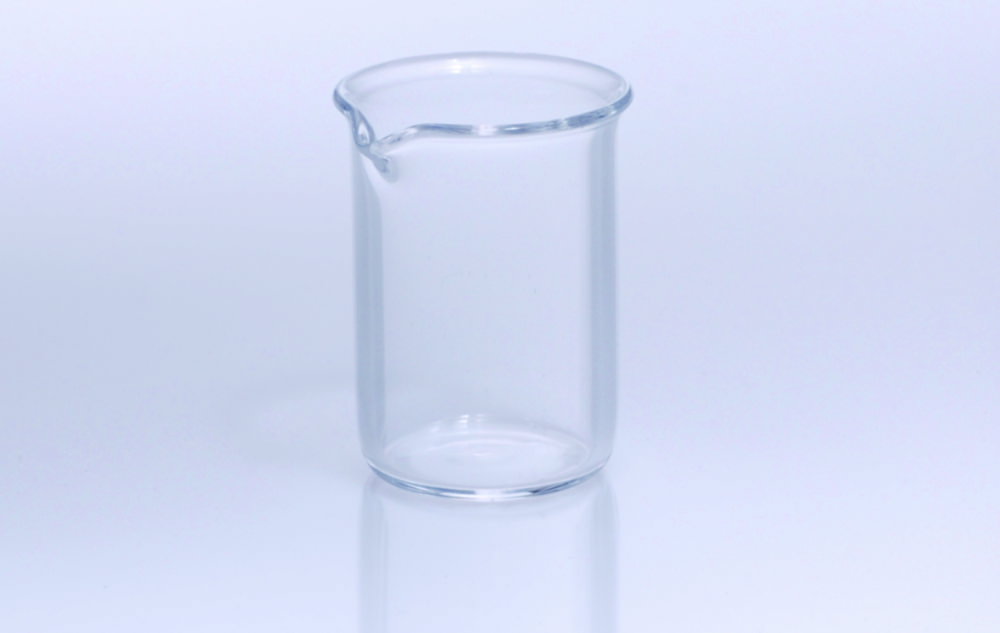Beakers,quarz-glass,low form,cap. 250 ml
