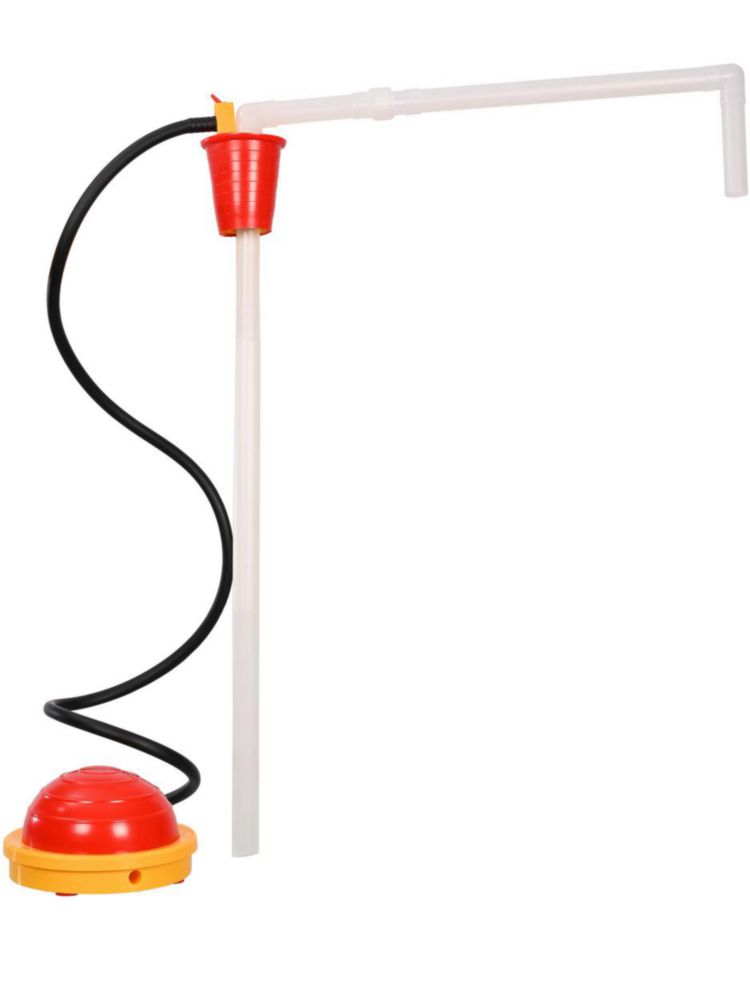Foot pump OTAL®, PP, diam. 22 mm 30 ltrs/min
