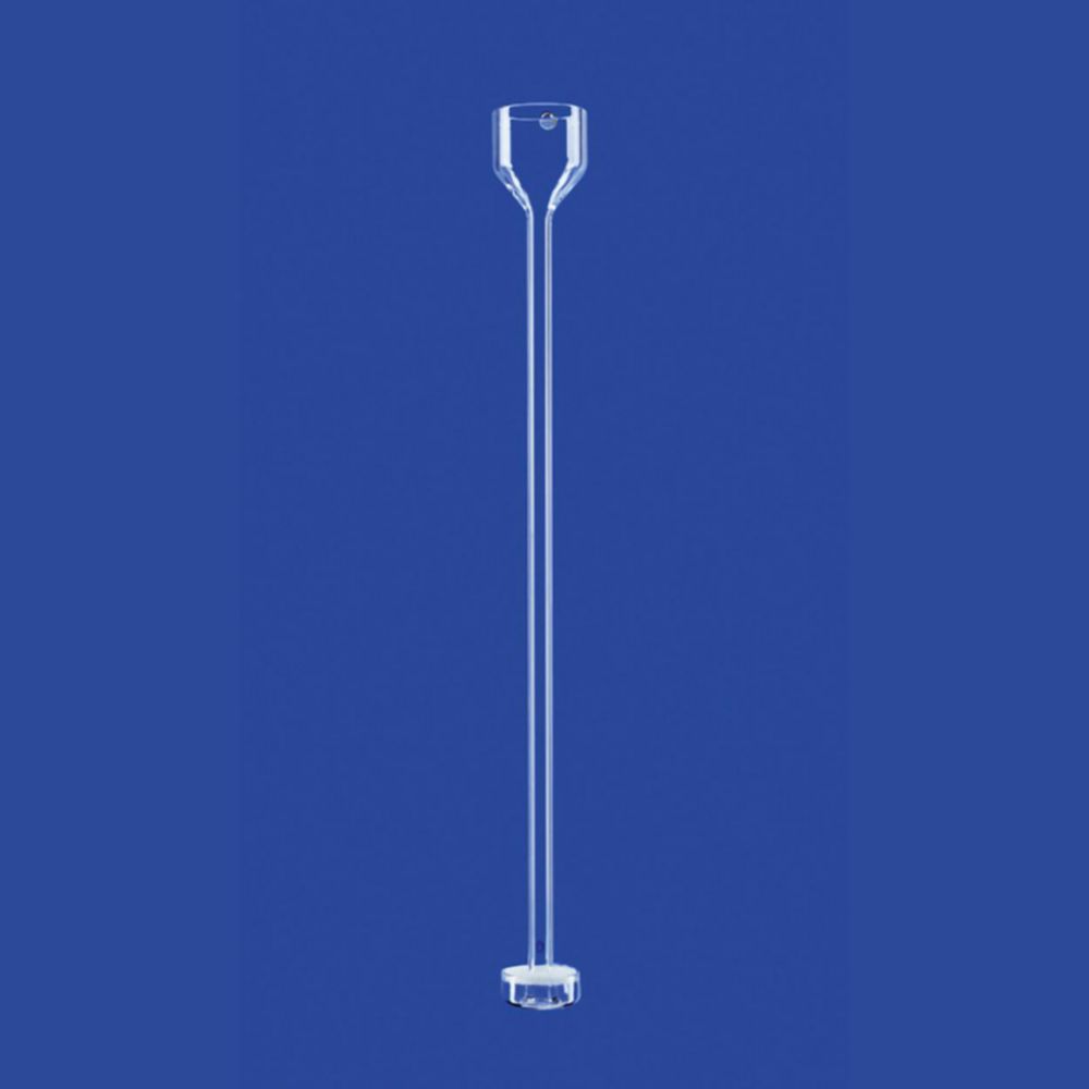 Distribution Tubes with Frit (Porosity 0) for Specific Light Solvents, Extractor 500 ml