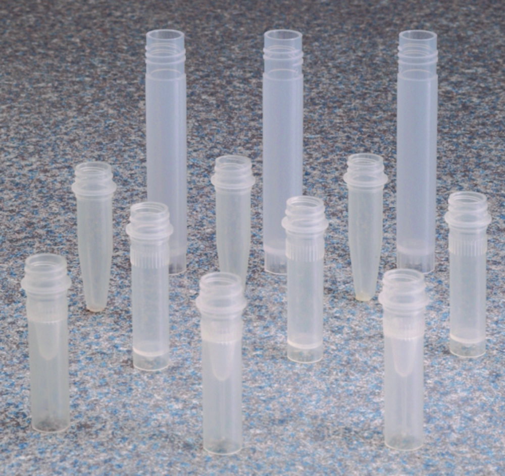 Screw vials 2ml w/o. lid pack of 1000