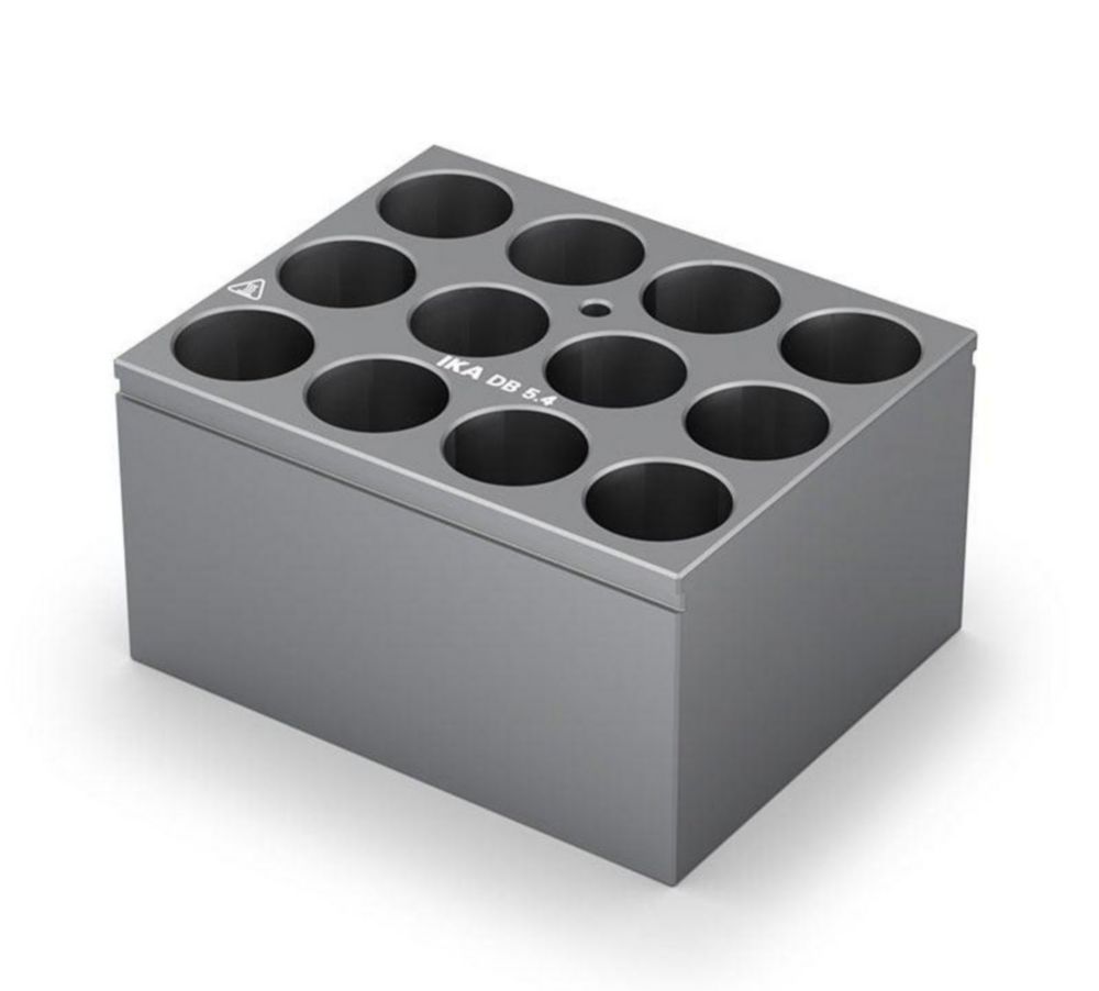 Single block DB 5.4 vials, Ø 19.7 mm