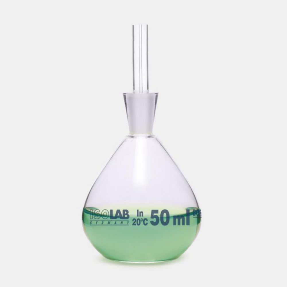 Density bottle 5 ml glass, non calibrated