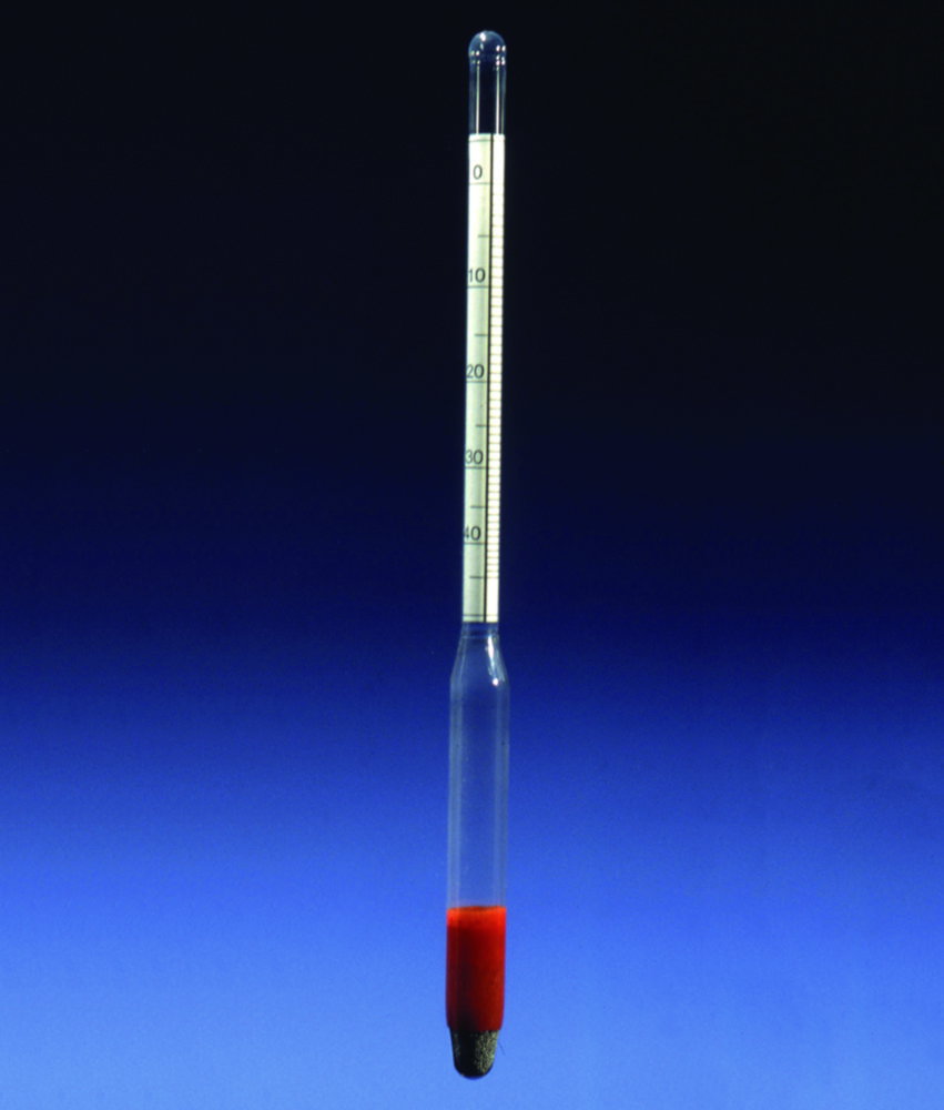 Hydrometers 0-45% without thermometer 250mm, for sulfuric acid
