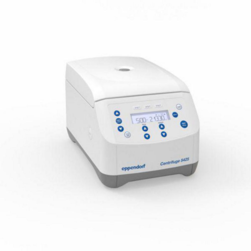 Centrifuge 5425 G, non-cooled with membrane keypad, without rotor, 230V/50-60Hz, UK plug