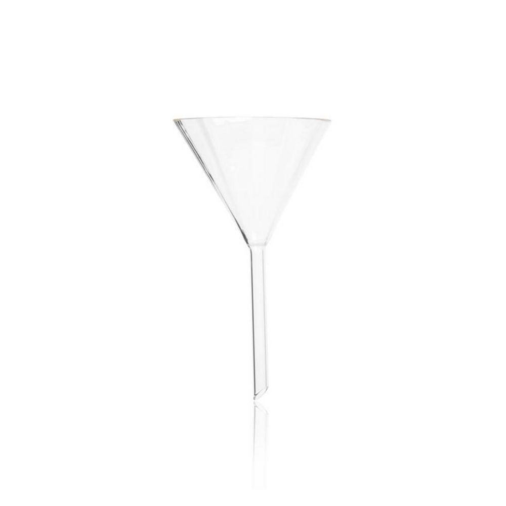 Analytical funnels 80mm ribbed (min.purchase: 10 pics)