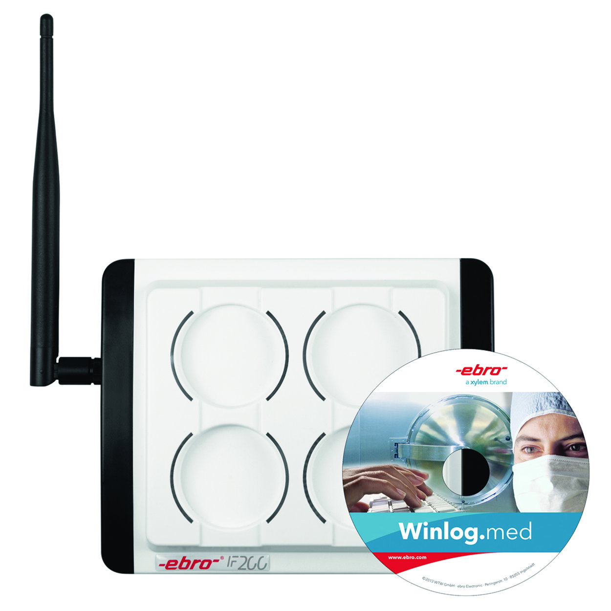 IF 200 + Winlog.med software output unit for data logger, with software