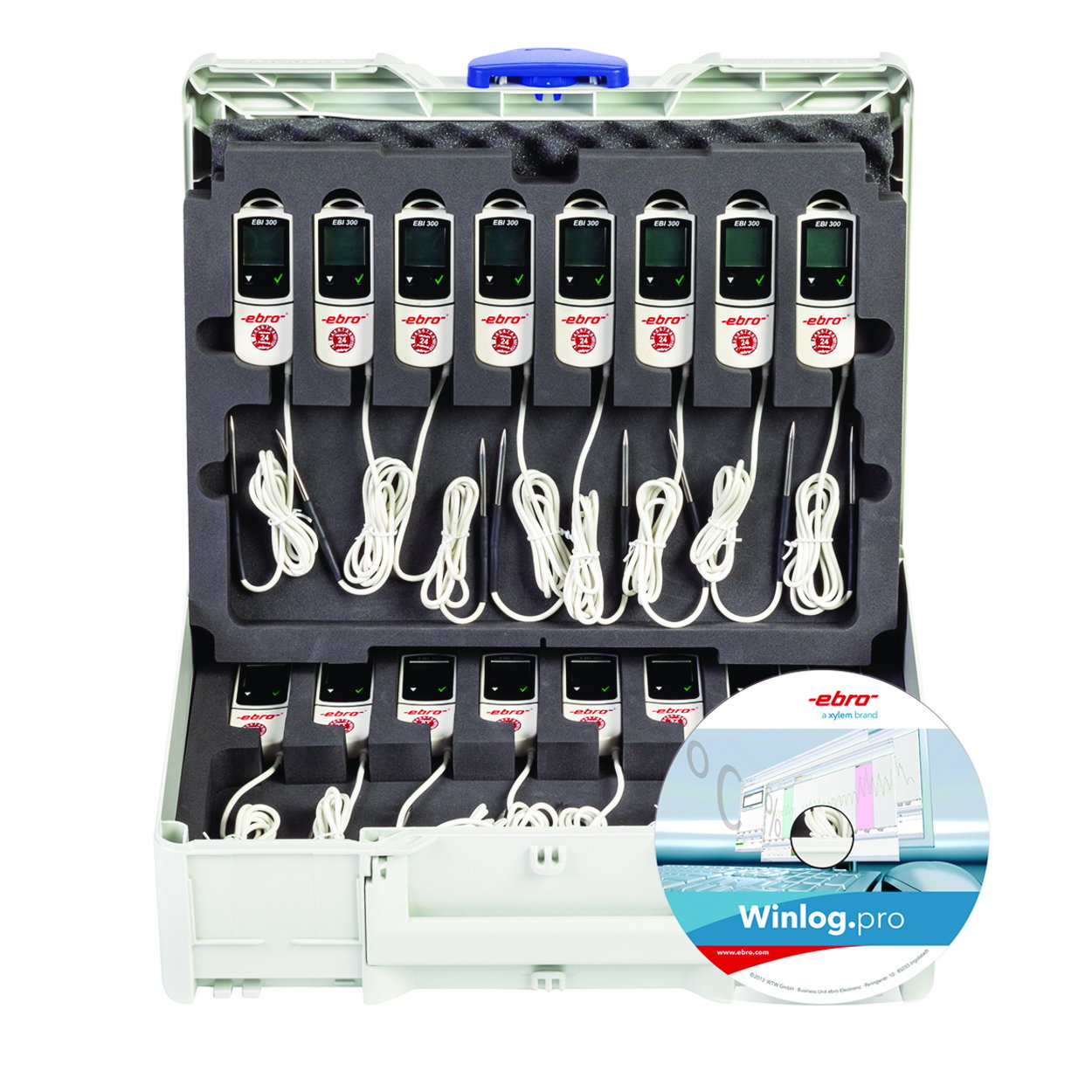 Data Logger Set SL 5021 for temperature mapping