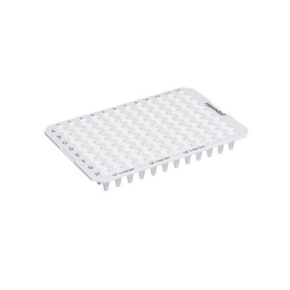 twin.tec real-time PCR Plate 96 unskirted, low profile, white, pack of 20 pcs.