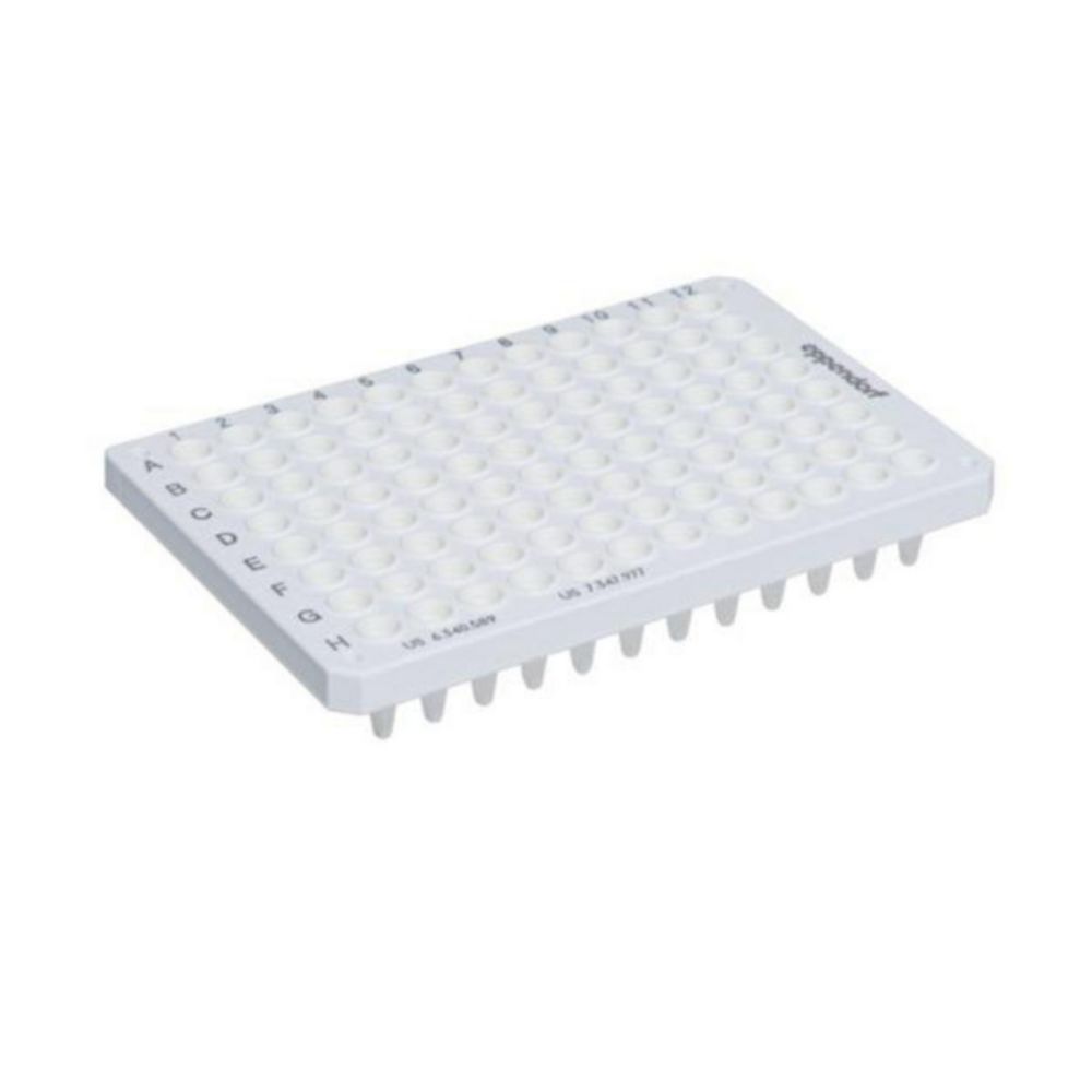 twin.tec real-time PCR Plate 96 semi-skirted (Wells white) white, pack of 25 pcs.