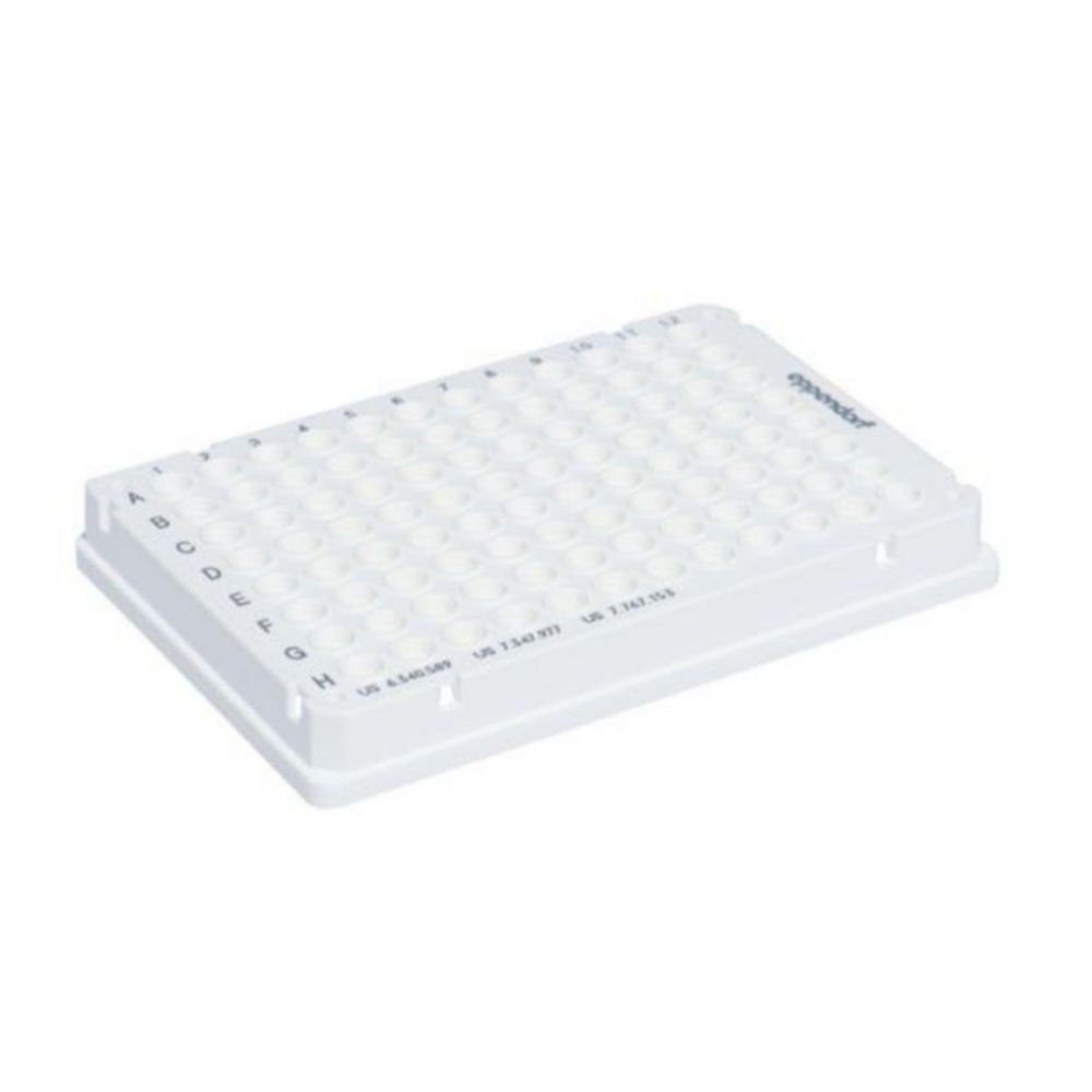 twin.tec real time PCR plate 96 skirted, (wells white) white, pack of 25