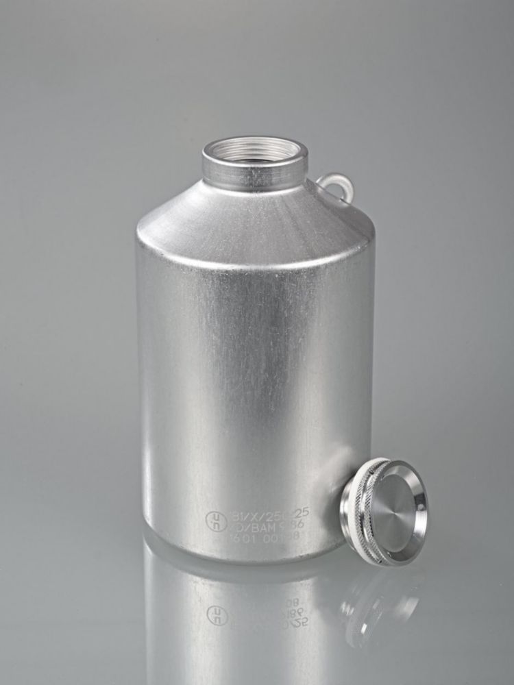 Aluminum bottle 500ml w. UN approval