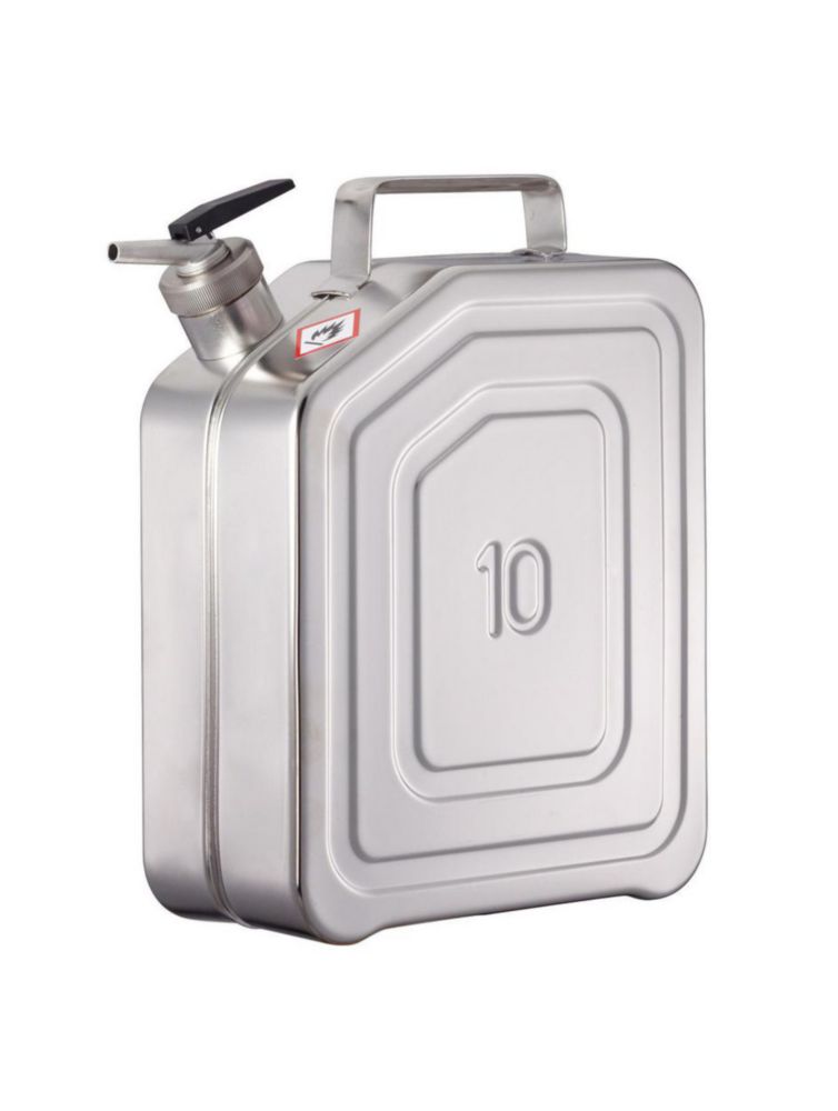 Safety canister V4A, 10 l doser, overpressurevalve