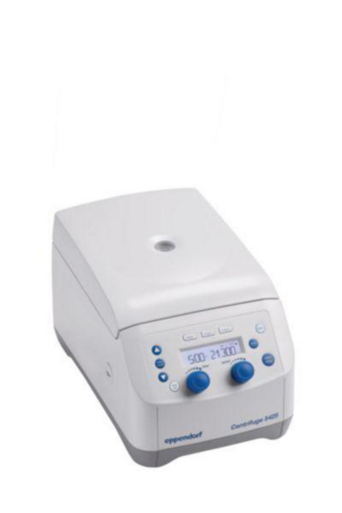 Centrifuge 5425 G, non-cooled with knobs, without rotor, 230V/50-60Hz, UK plug