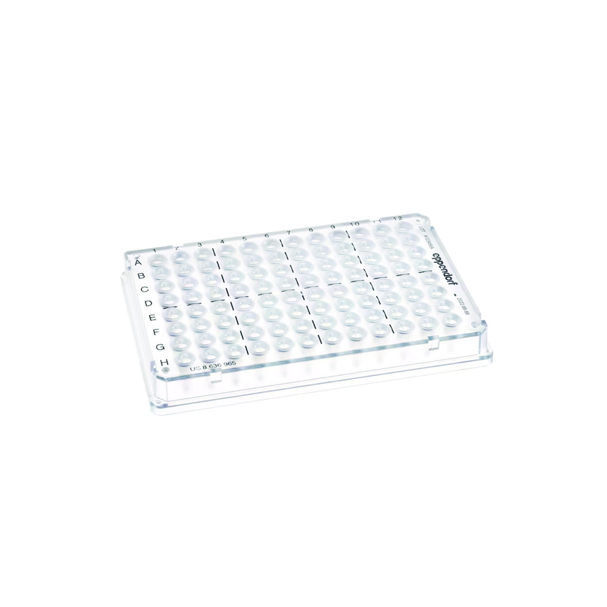 twin.tec® Trace PCR Plate 96 skirted, PCR clean, colourless, pack of 25