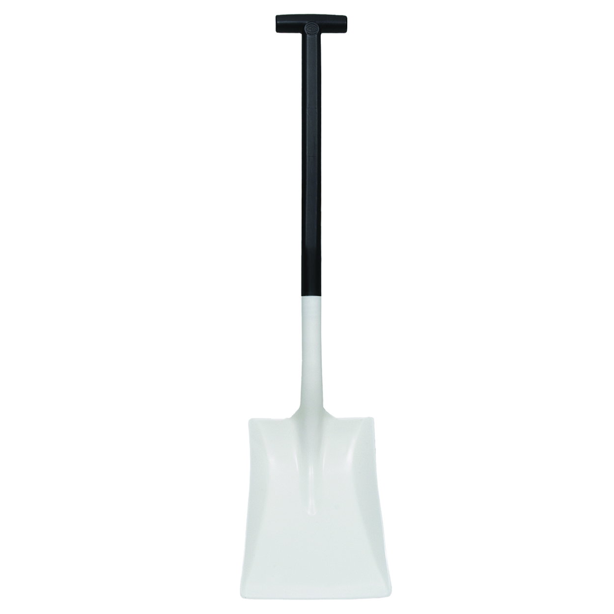 Shovel for foodstuffs, PP white, WxDxL 25x32x97 cm