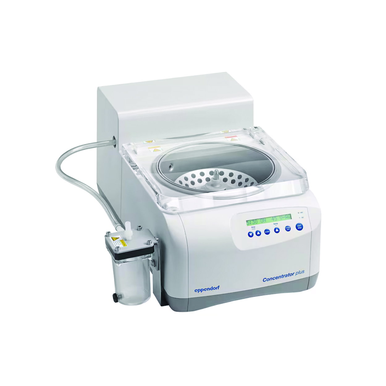 Concentrator plus, complete system, without rotor with integrated diaphragm vacuum pump, 230V/50-60Hz, UK plug