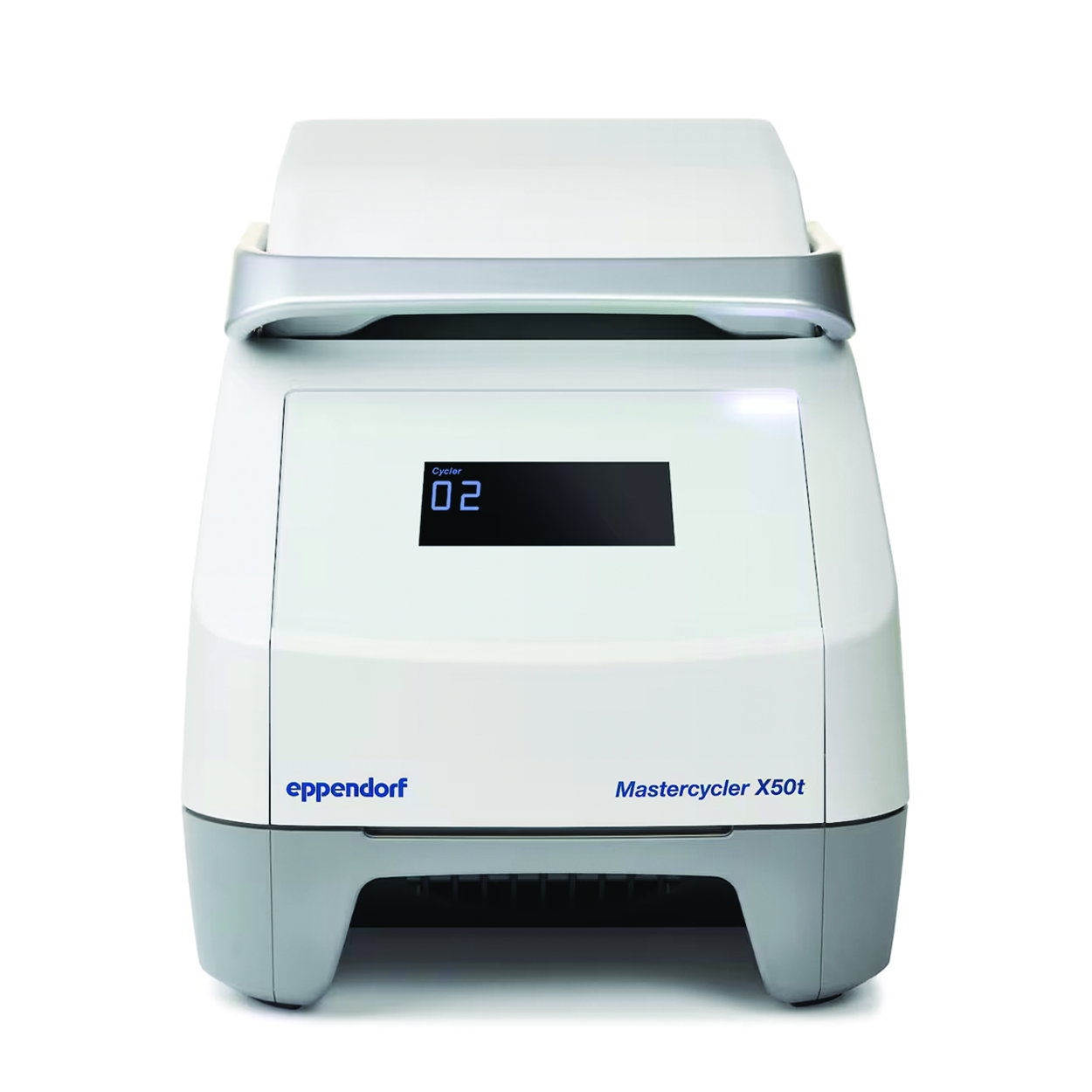 Mastercycler® X50t, thermoblock with 384 wells, Aluminium High Pressure Lid without control panel, 110-230V, EU and US plug