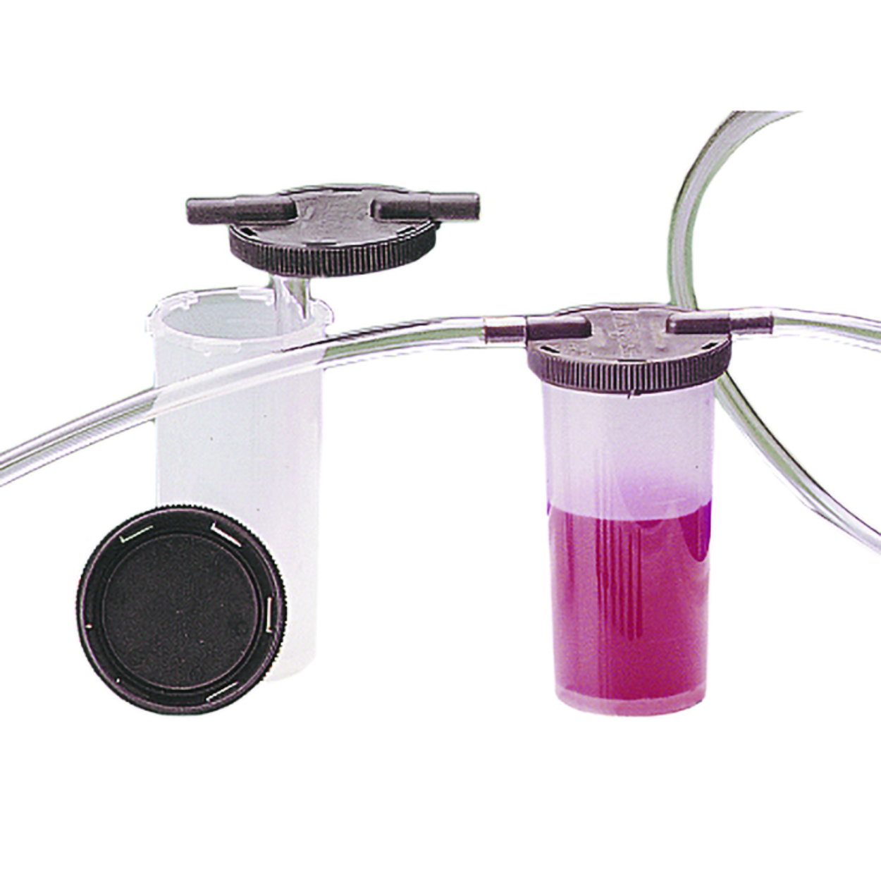 Bottling set tubign and sampling container, PP for VacuMan