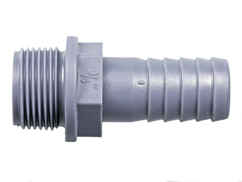 Hose spout fixed External thread ¾ "spouts -Ø 16 mm