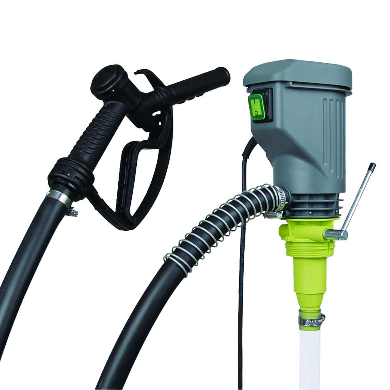 Electric barrel pump Petro with pump nozzle, 40l/min 230 V, appr. 40 l / min. output