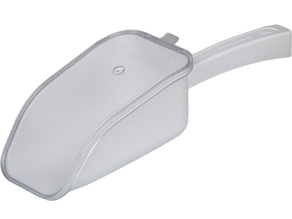 SteriPlast sample scoop 250 ml with lid, PS, white, sterile, pack of 10