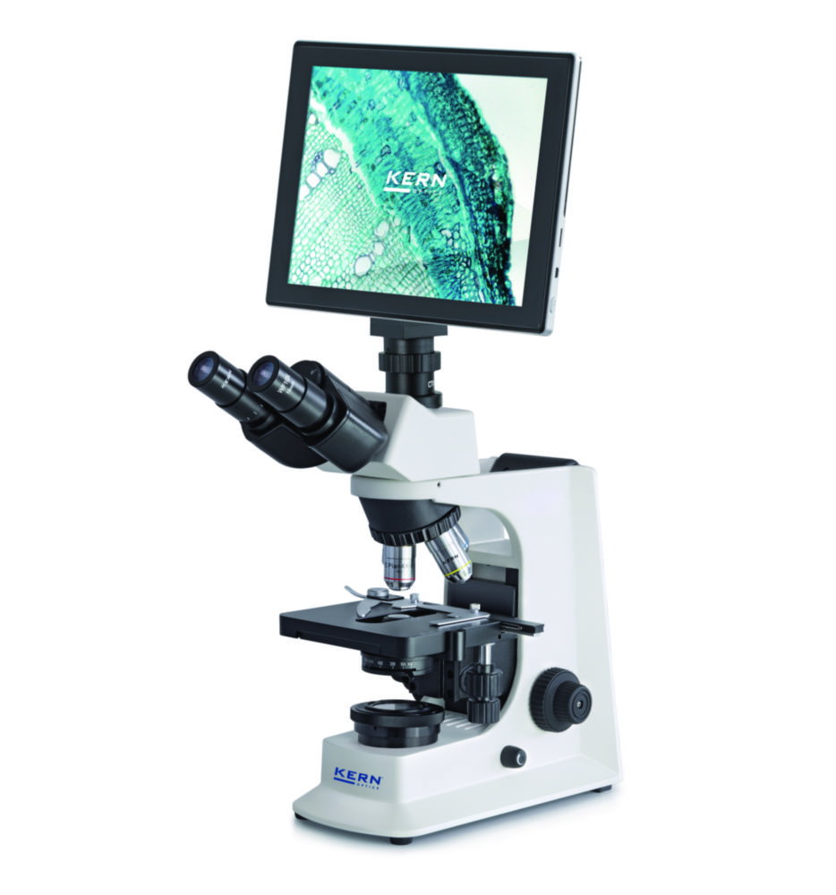 Compound microscope 4/10/40/100; WF10x20; 3W LED 5.1 mpx camera, WiFi & USB 2.0 interface