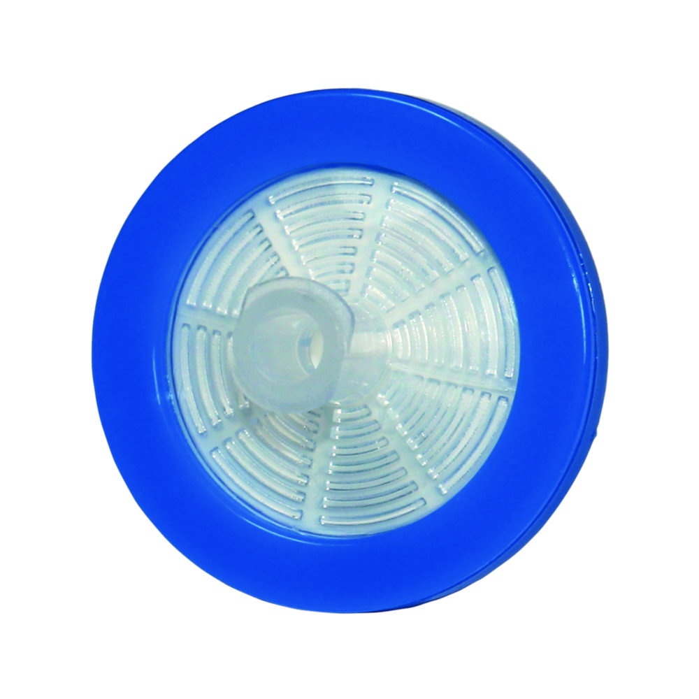 LLG-Syringe filters Spheros PVDF, 0.22 µm Ø 25 mm, blue, sterile pack of 45