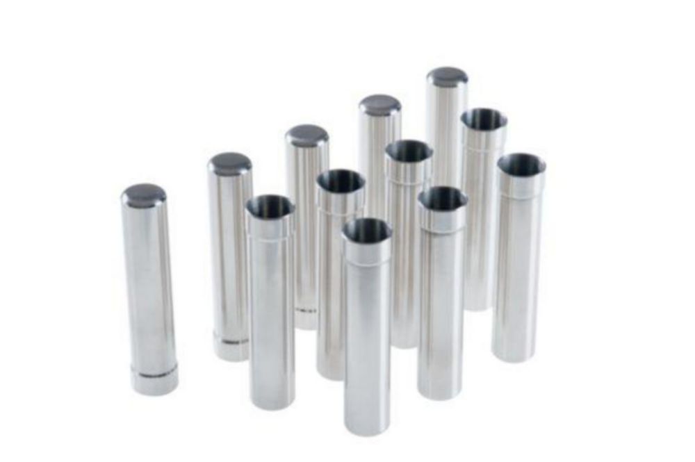 Steel sockets incl.adapter for 15ml vial for rotor F-35-48-17, pack of 24