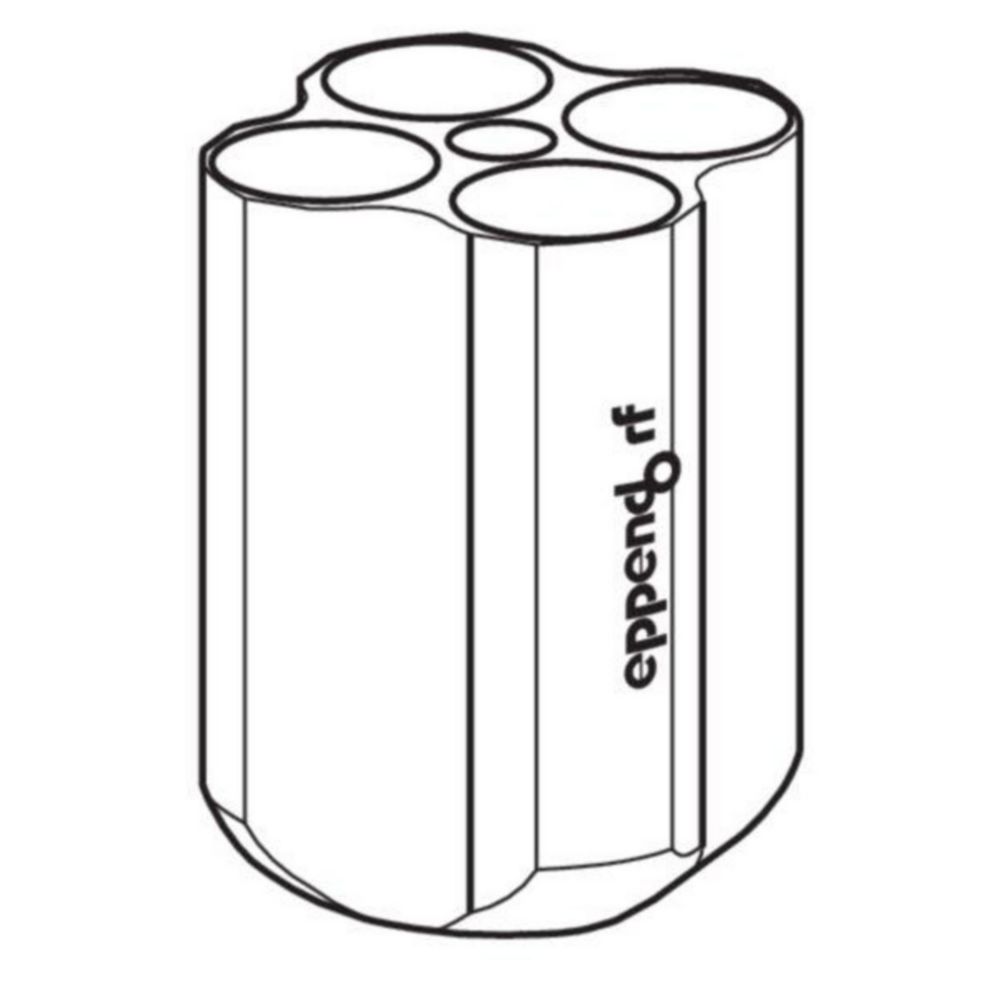 Adapter for 4x50ml conical vials for rotor S-4-72, pack of 2
