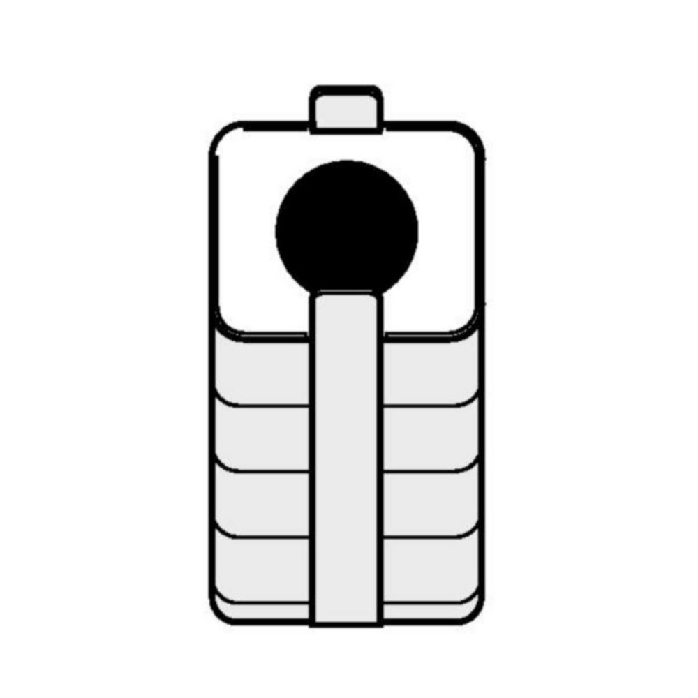 Adapter for rectangular beaker 80-120 ml
