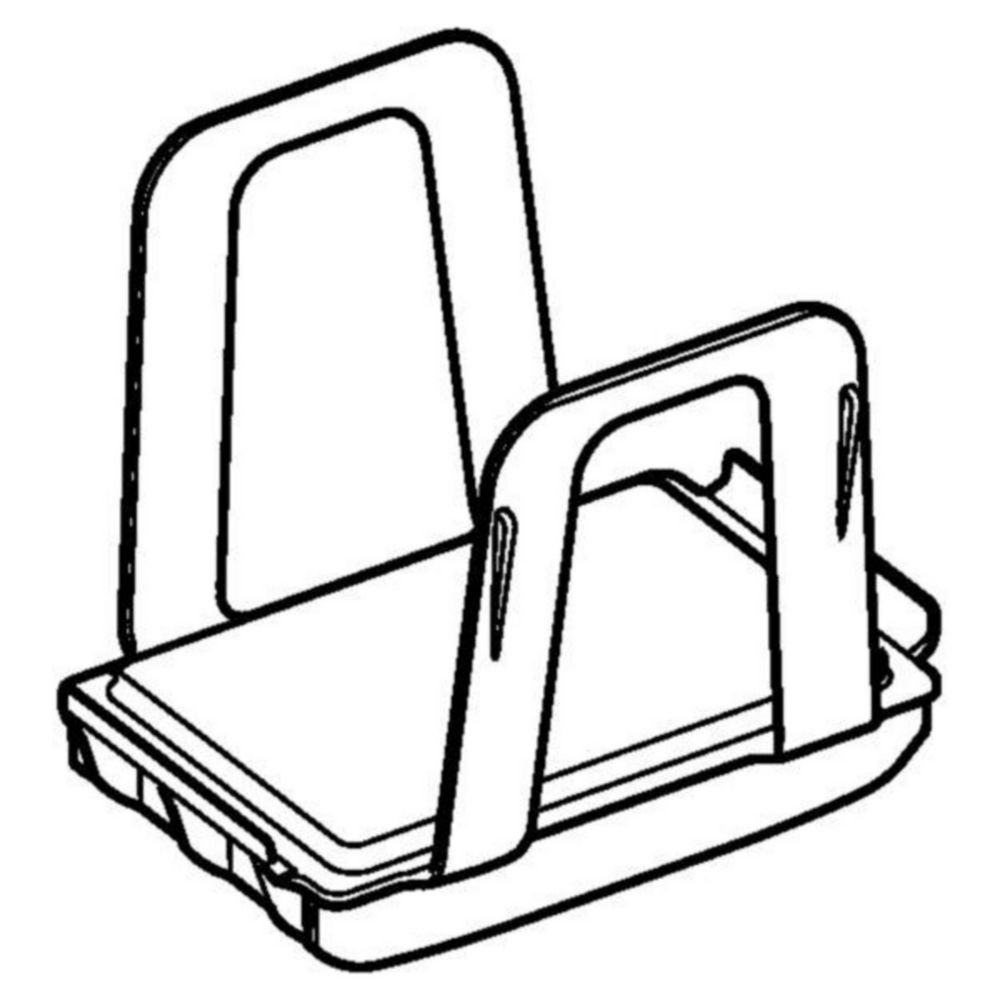 Adapter for 5 MTP, DWP, PCR plates for rotor S-4xUniversal, set of 2 pieces
