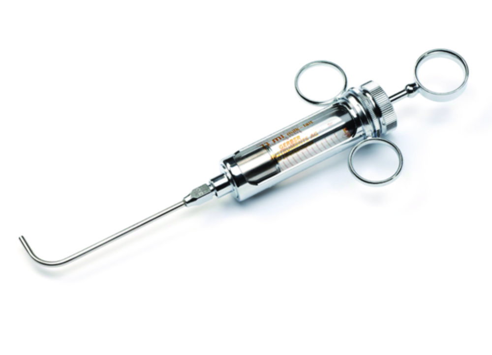 Milk syringe 11ml glass cylinder exchangeable