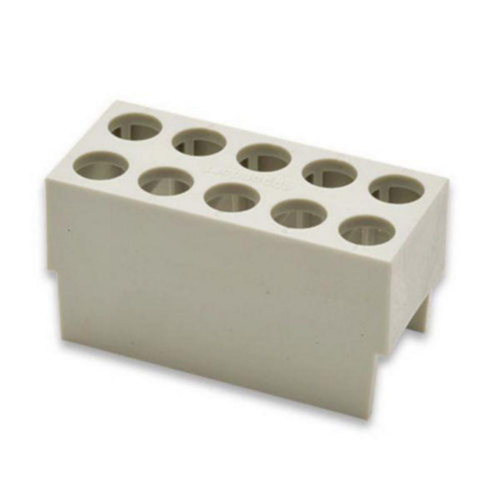 Adapters for 10x1,5/2ml reaction tubes, pack of 6