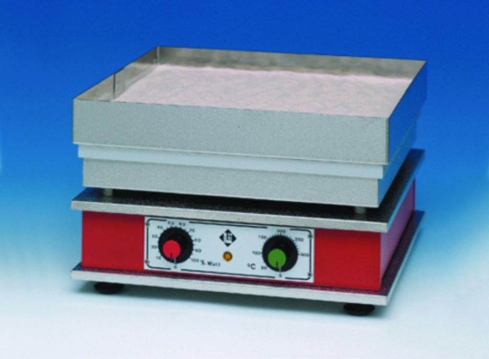 Sand bath 360x360 mm 50...300°C, 2200 W, 230 V