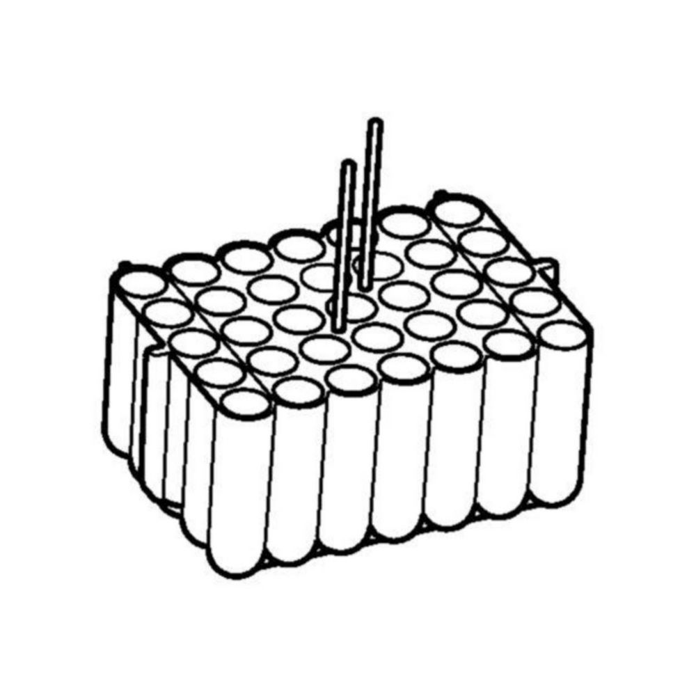 Adapter, for 35 vessels 2.6-8 mL , for rotor S-4x1000 with plate/tube cups, Set of 2 pieces