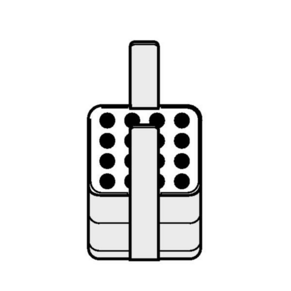 Adapter for rectangular beaker 1.5-2 ml