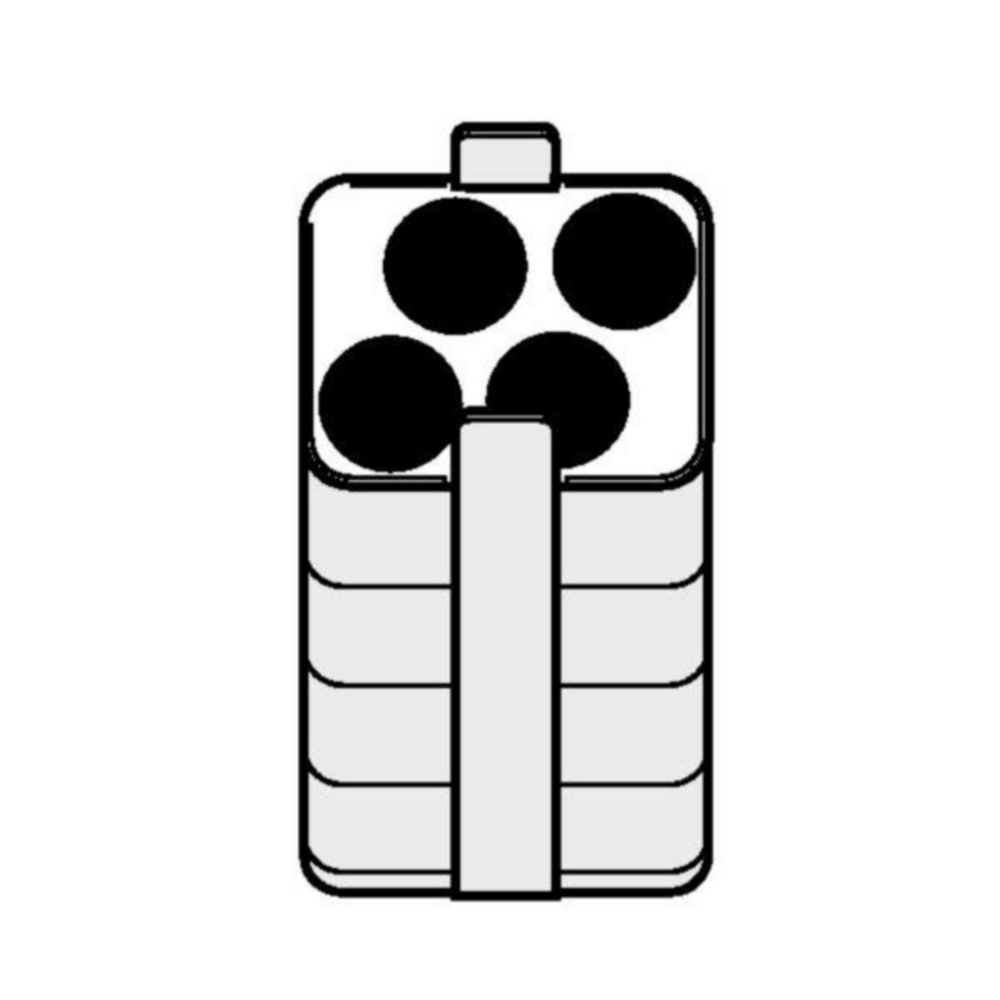 Adapter for rectangular beaker 30-50 ml