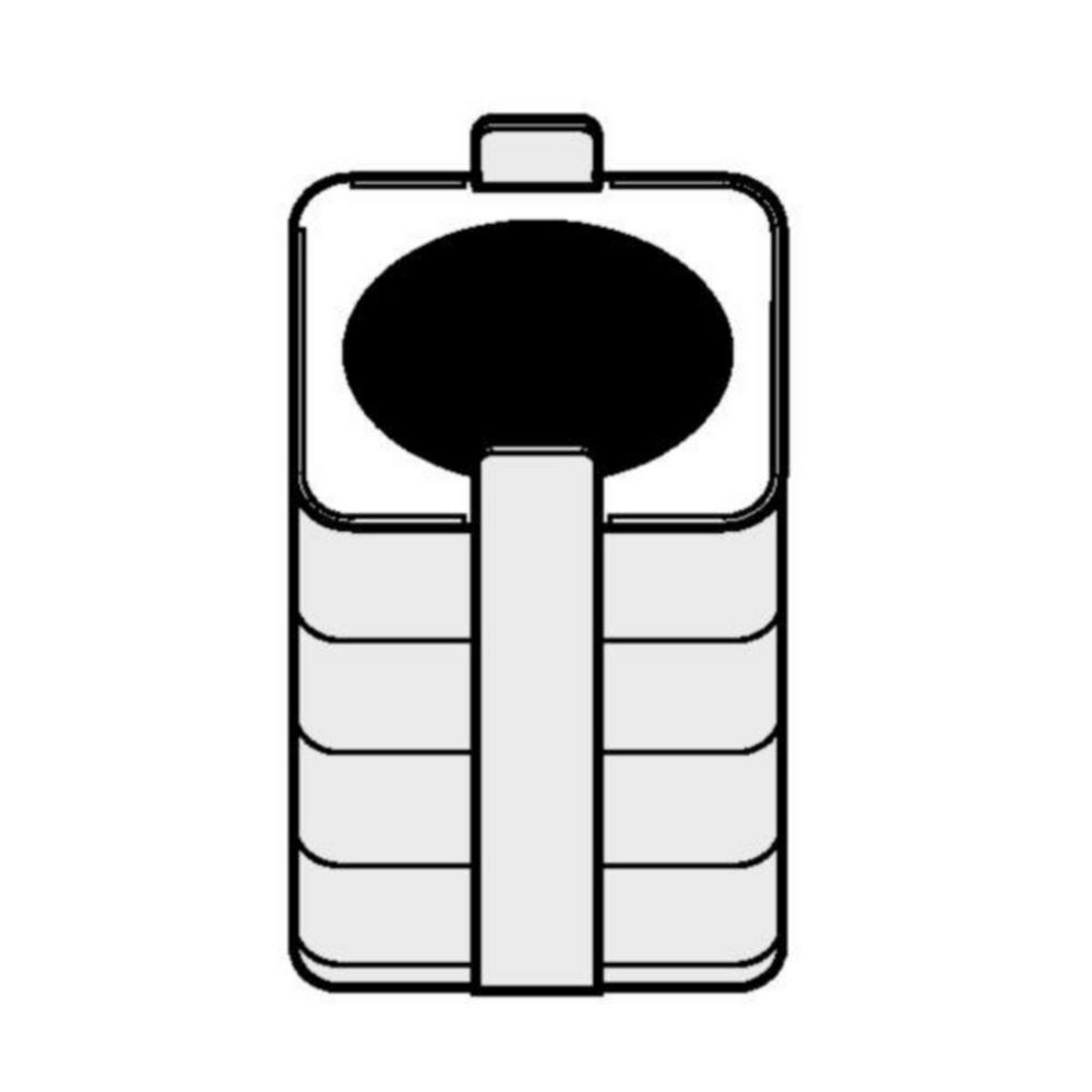 Adapter for 500ml rectangular bucket for use with 1x 250ml, pack of 2