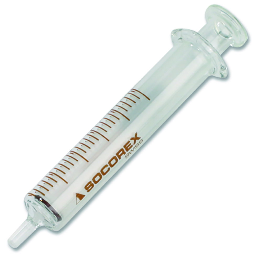 All-glass syringes, 150 ml, Dosys 155, graduated, autoclavable, metal Luer adapter