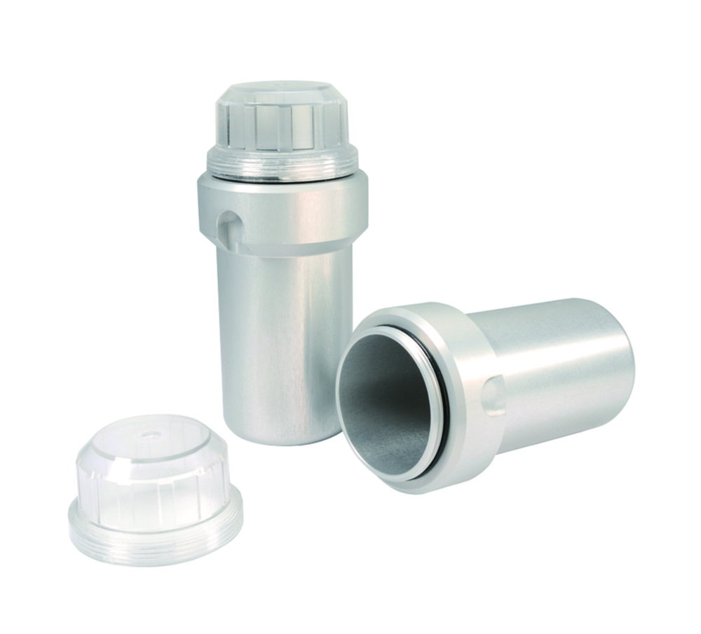 Buckets 100ml w. Cap, Sealable pack of 2