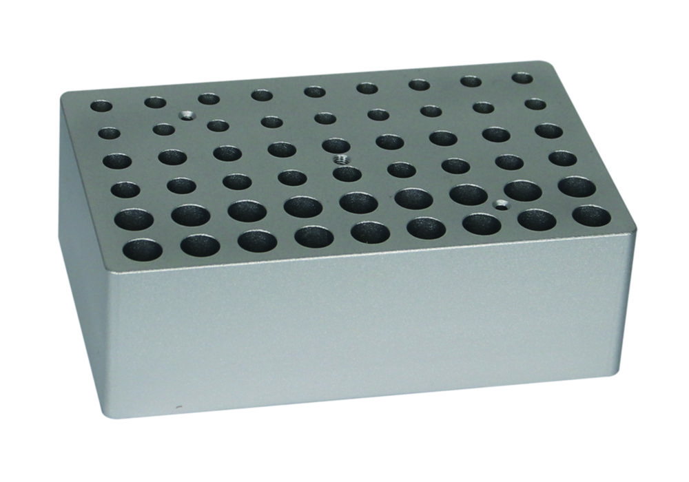 Heating block for LLG-uniBLOCKTHERM 18 x 0.2 ml, 0.5 ml and 1.5/2 ml tubes (18 holes for each)
