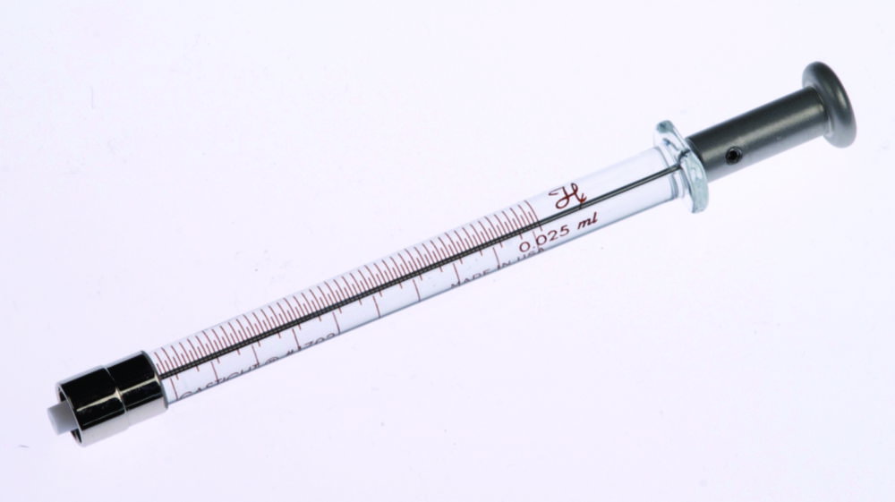 Microlitre syringe 1750 TLLX 500 µl, with piston stop
