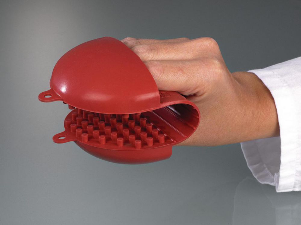 Hot-Grip 1, heat protection of the hand whole hand, silicone rubber